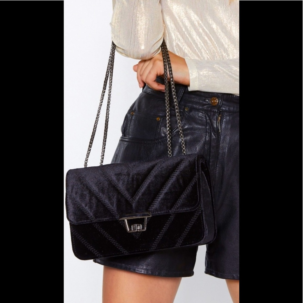 Nwot Nasty Gal Luxe Velvet Bag
